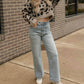Mable - Leopard Crop Sweater