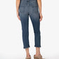 Kut From The Kloth - Elizabeth High Waist Crop Straight Leg Jeans