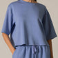 Before You Collection - Cornflower Scuba Top