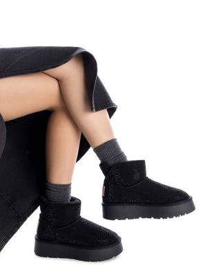 Xti - Botas de camurça femininas para inverno