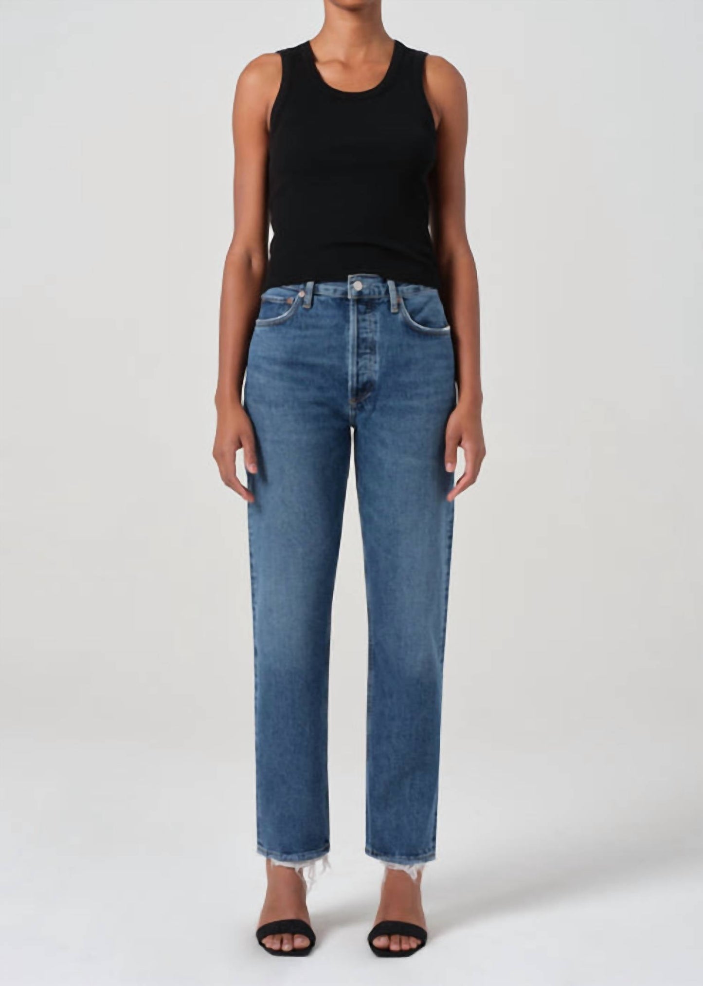 Agolde - 90's Pinch Waist High Rise Straight Jeans