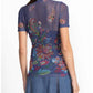 Johnny Was - ELEANOR SHORT SLEEVE MESH TEE