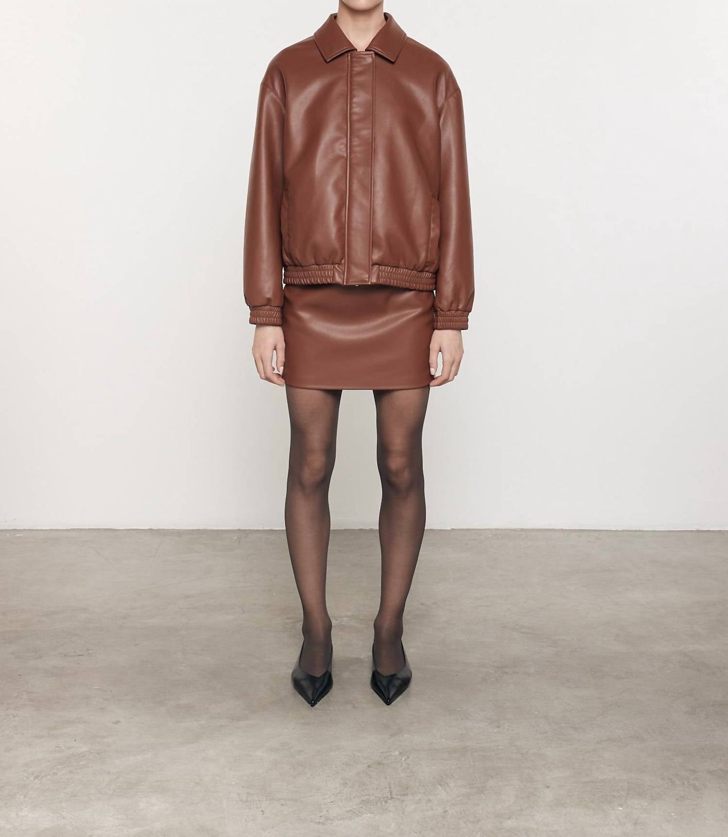 Enza Costa - VEGAN LEATHER JACKET