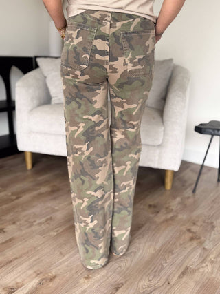 Daze - Kendall High Rise Wide Leg Jeans