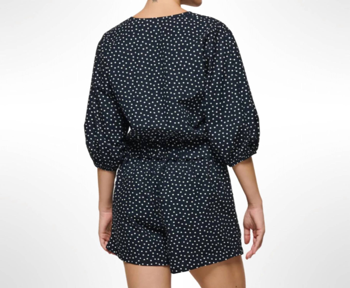 Nation Ltd - Celeste Balloon Sleeves Blouse