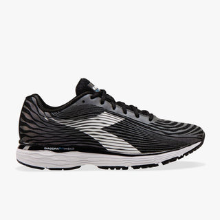 Tênis de corrida Diadora Mythos Blushield Fly Hip 3 masculino, preto/branco