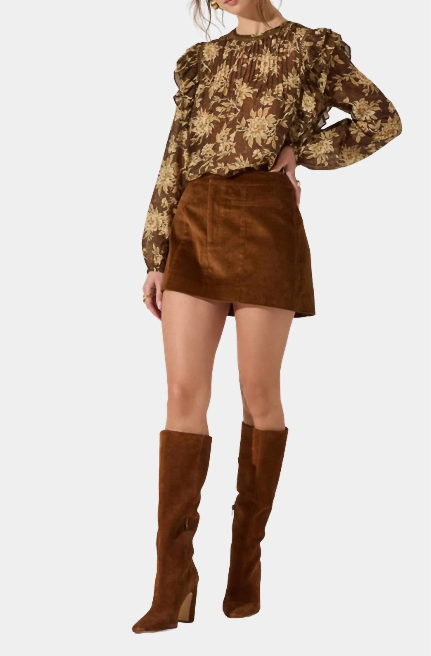 Astr - Kinley Long Sleeve Top