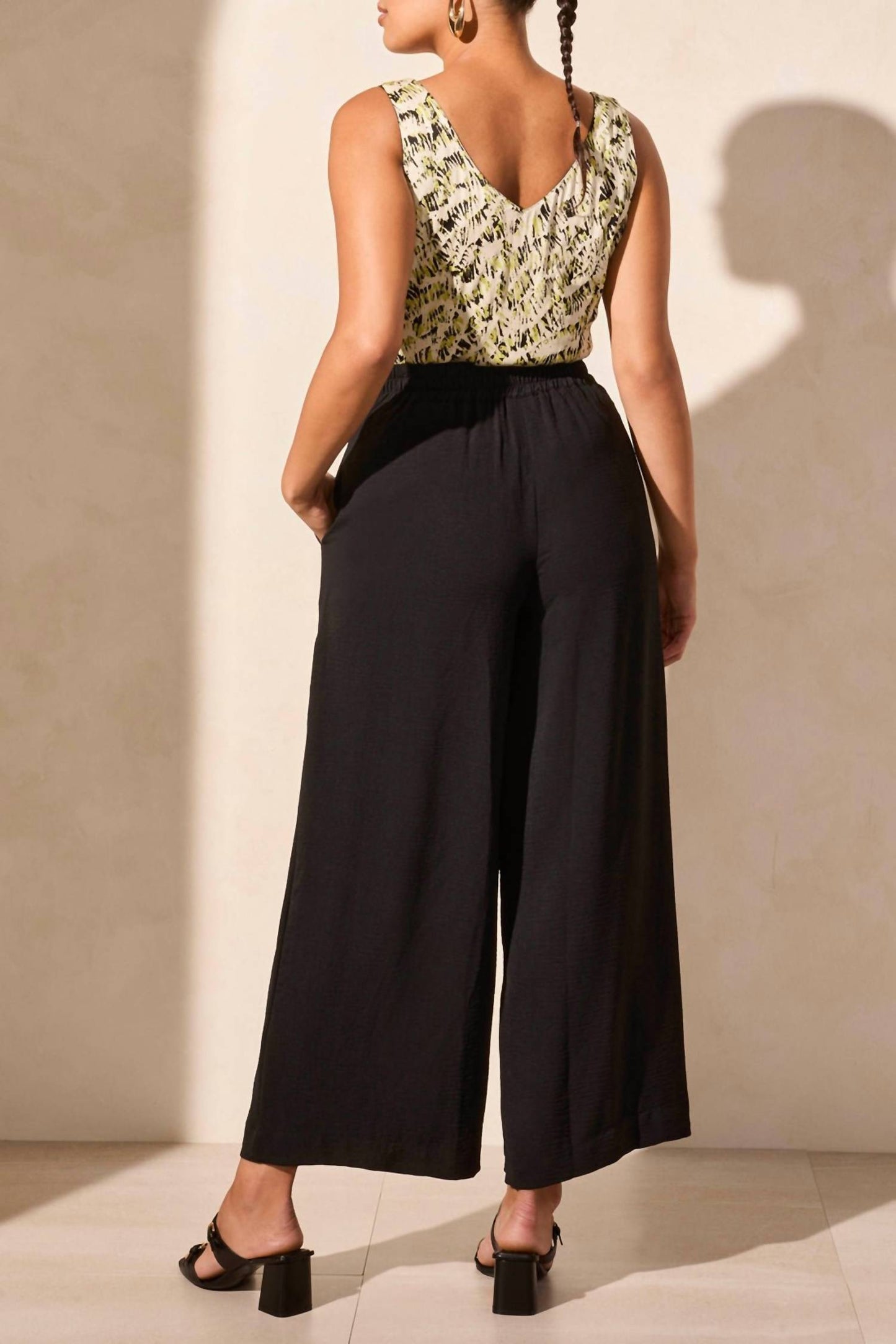 Tribal - Flowy Cropped Length Pants