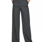Calvin Klein - Women's Whitney Button Front Wide Leg Pants