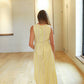 Soulofmu - Glow Drawstring V-neck Maxi Dress