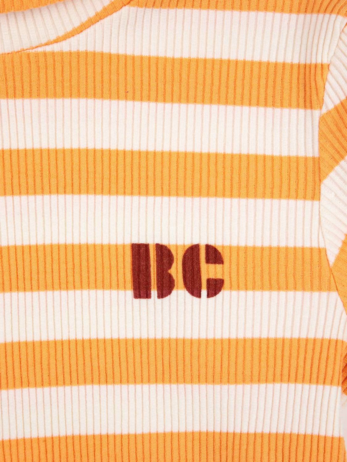 Bobo Choses - Girl's Stripes Turtle Neck T-shirt