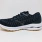 Tênis de corrida Mizuno Wave Rider 24 Knit feminino, preto/sombra escura, tamanho 6,5 B(M) EUA