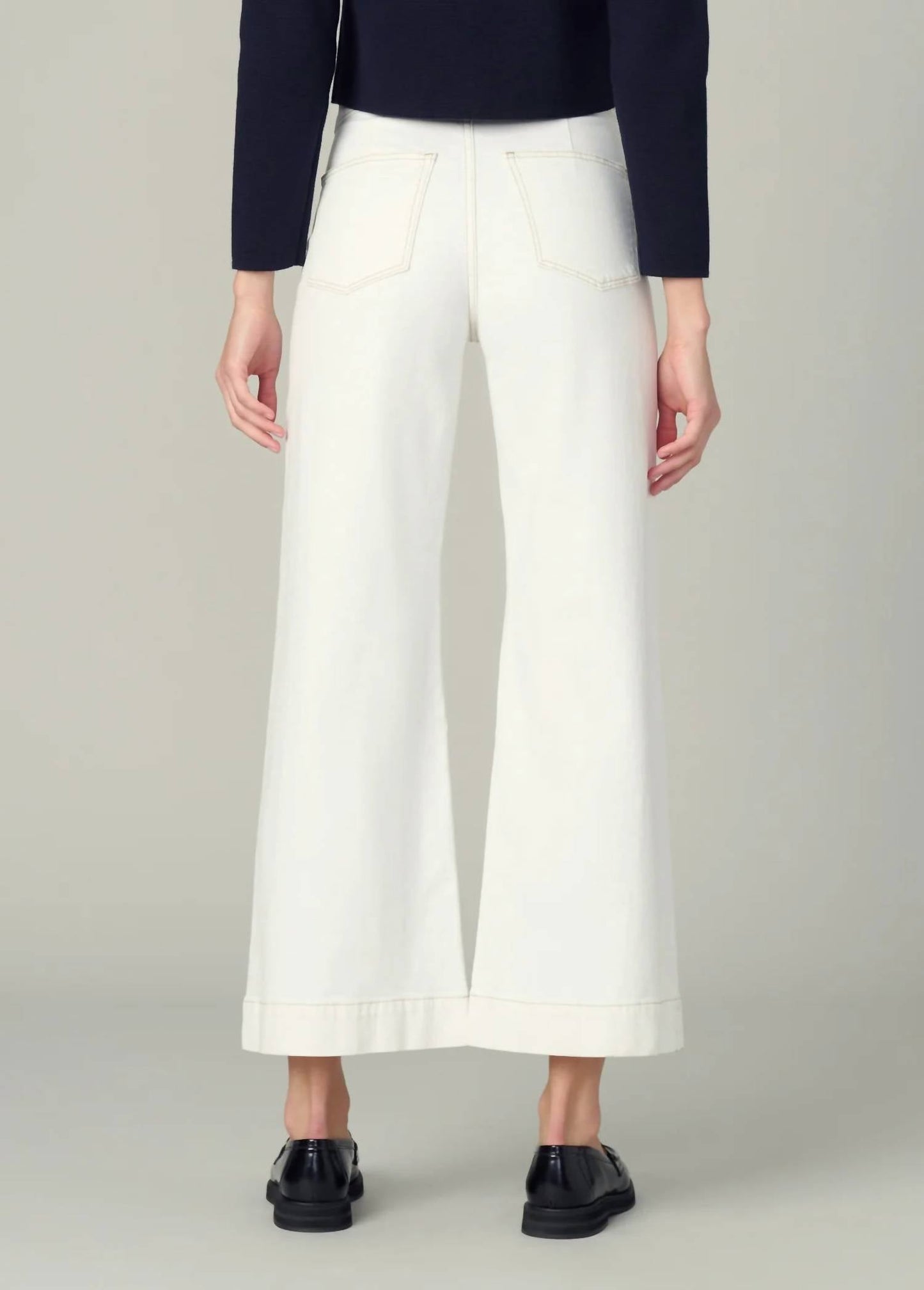 Joe'S Jeans - Ellia Wide Leg Ankle Jeans
