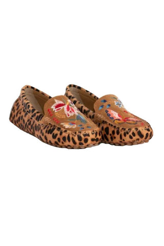 Johnny Was - Mocassim Taline Leopardo Feminino