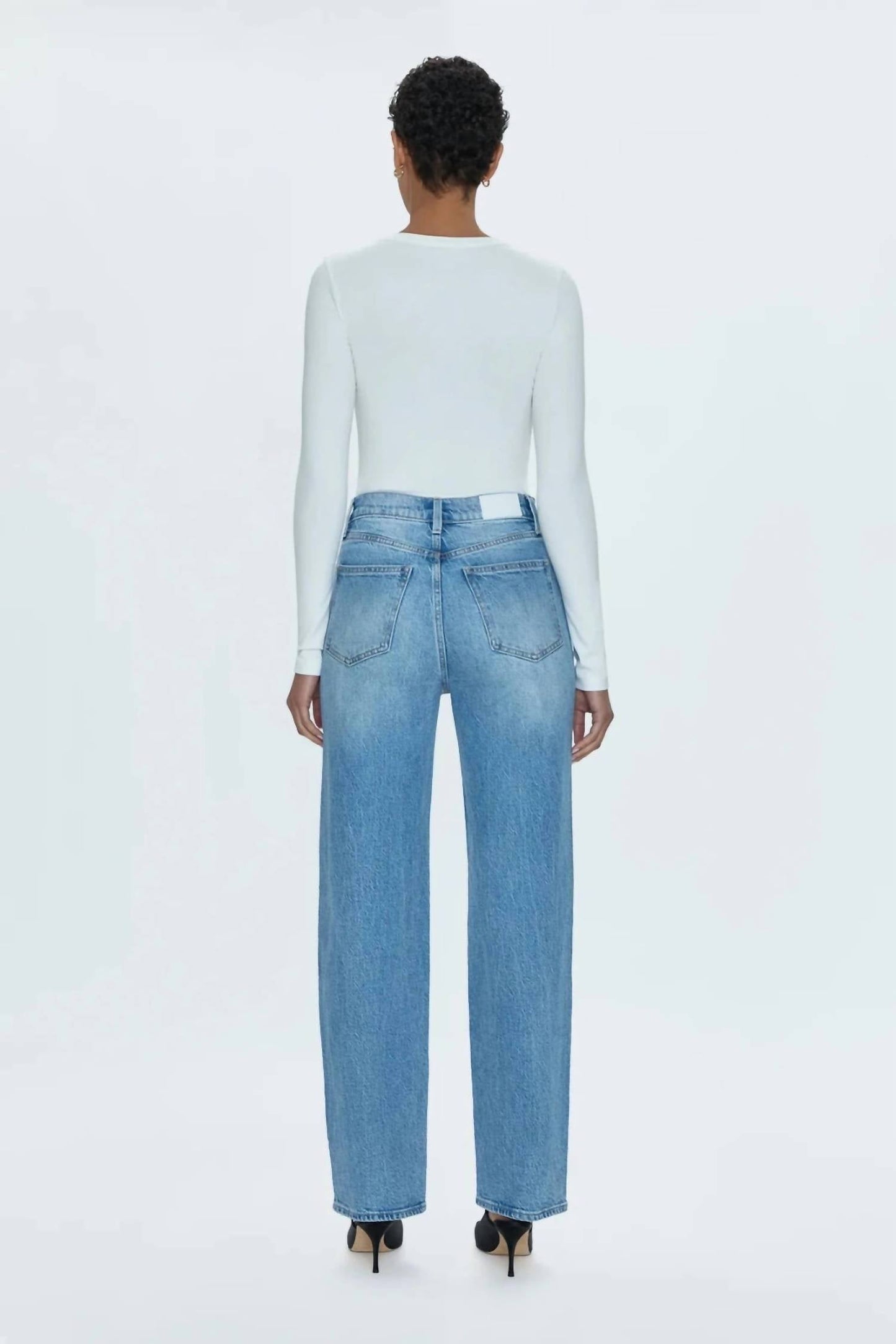 Pistola - Cassie Super High Rise Straight Jeans