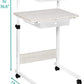 Mesa de cabeceira ajustável com rodas (uso hospitalar e médico domiciliar) 