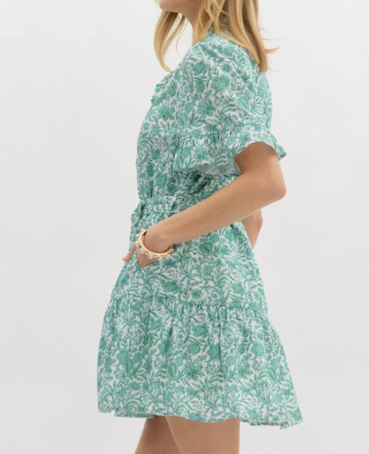 Entro - Sweet Finish Floral Print Dress