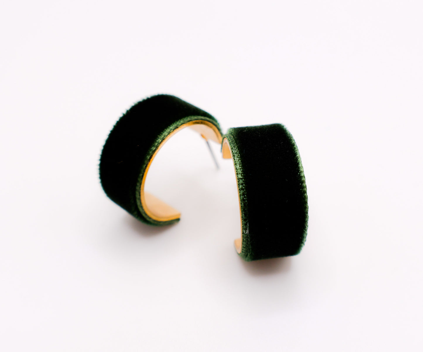 Brincos de veludo elegantes – Brincos de veludo luxuosos e marcantes