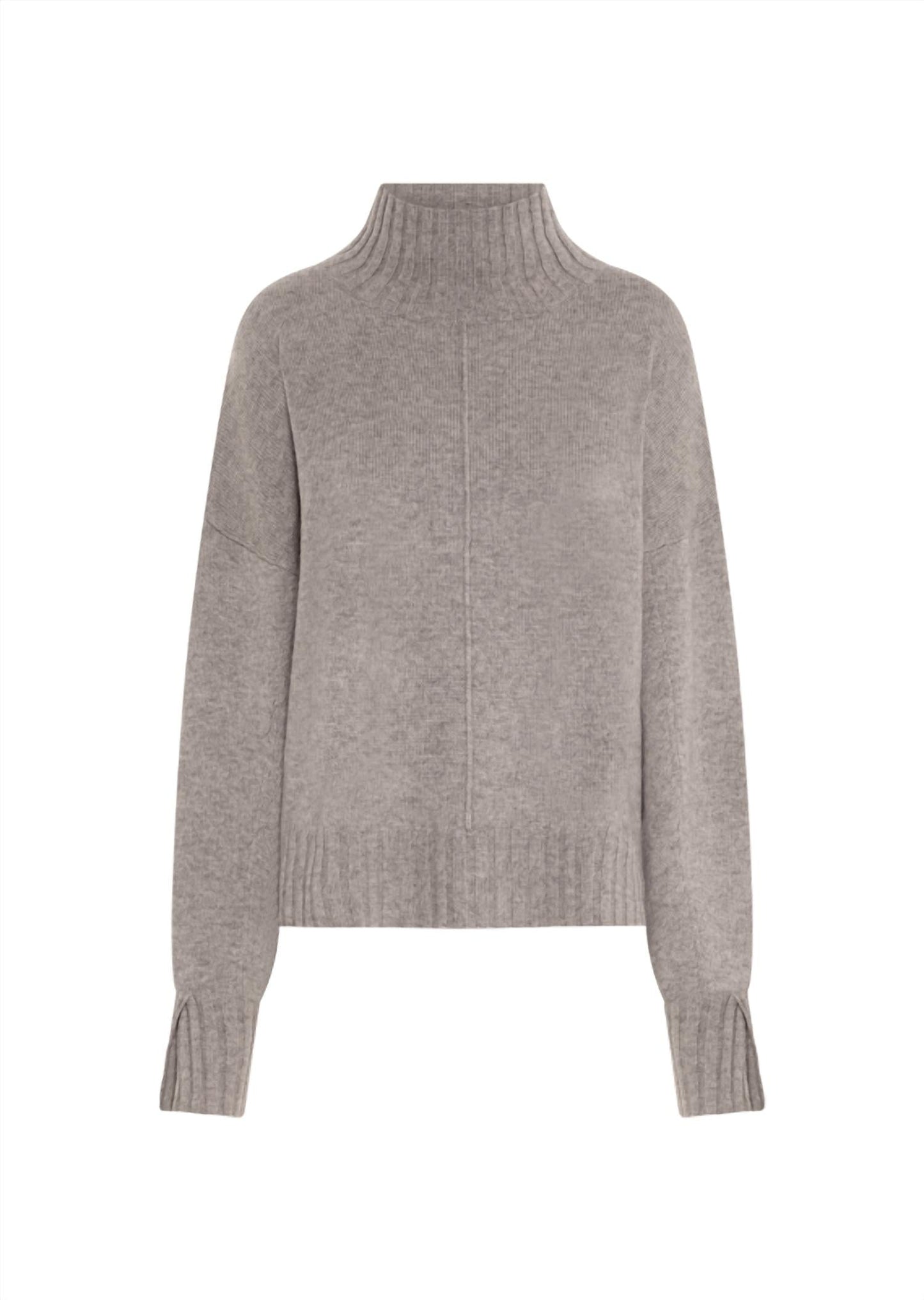 0039 Italy - Nima Mock Neck Wool Blend Sweater
