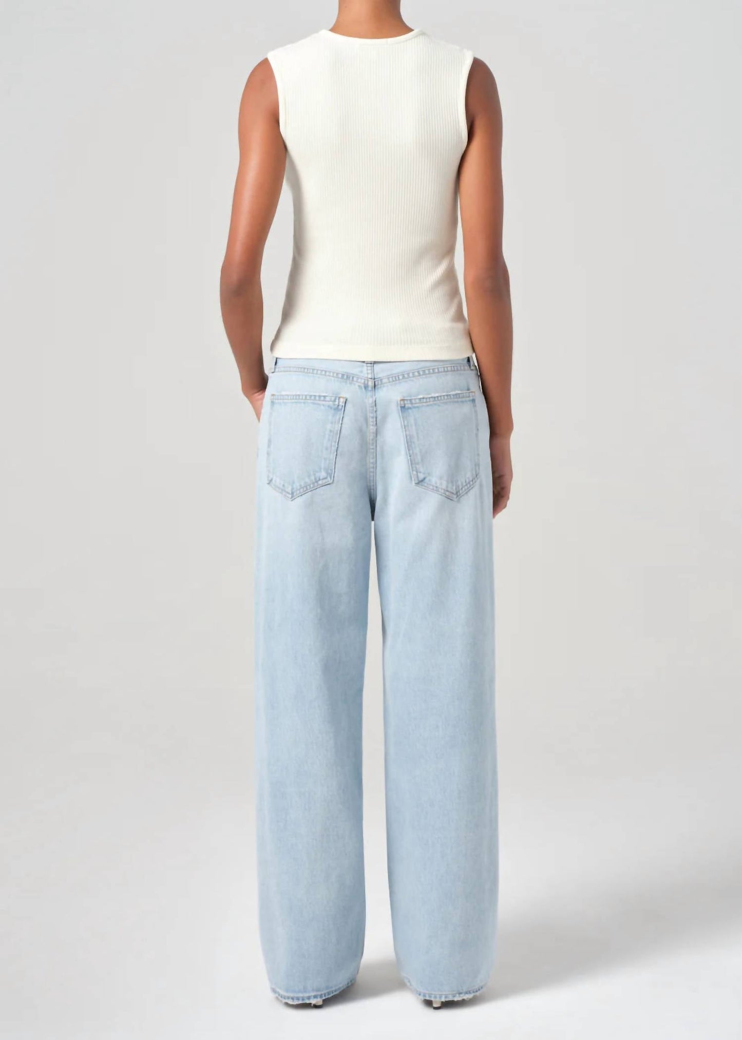 Agolde - Women's Low Slung Baggy Jeans