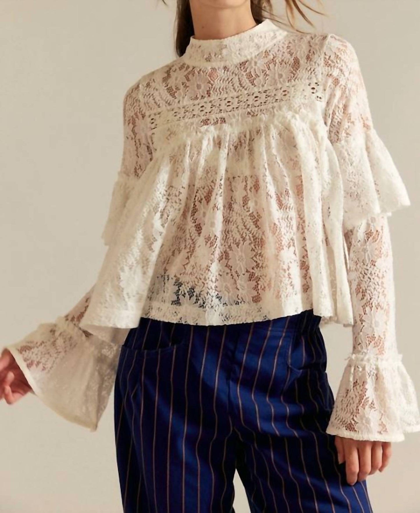 Free People - Lilabeth Lace Top