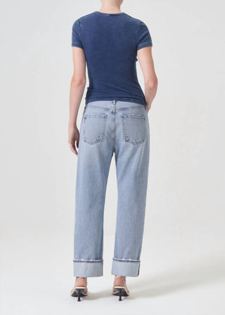 Agolde - Fran Low Slung Straight Jean
