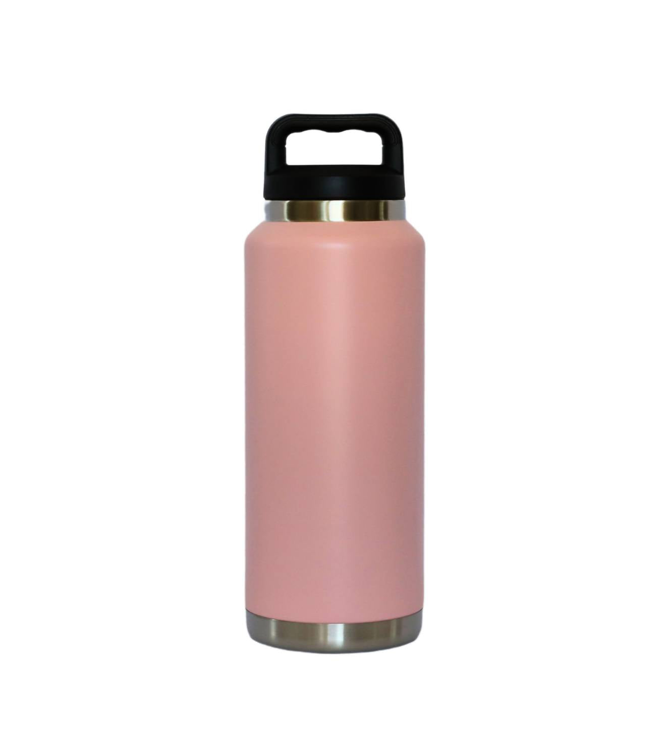 Creative Gifts International - Stainless Steel Twist-Off Cap Water Bottle