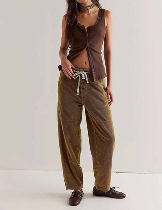 Free People - Calça jeans Roscoe com cordão