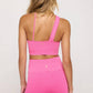 Spiritual Gangster - Kaci Washed Seamless Crop Top