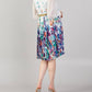 Zaalima Fashion - Long Sleeve Midi Chiffon Column Plus Size Casual Dress