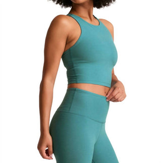 Além do Yoga - Camiseta Cropped Spacedye Refocus