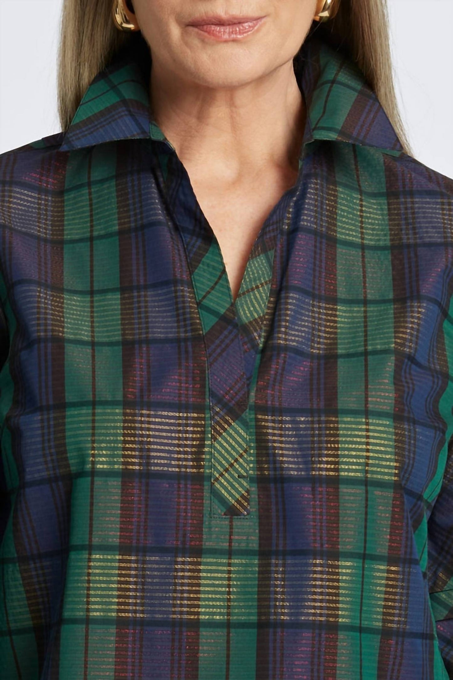 Foxcroft - Camisa Frankie Popover