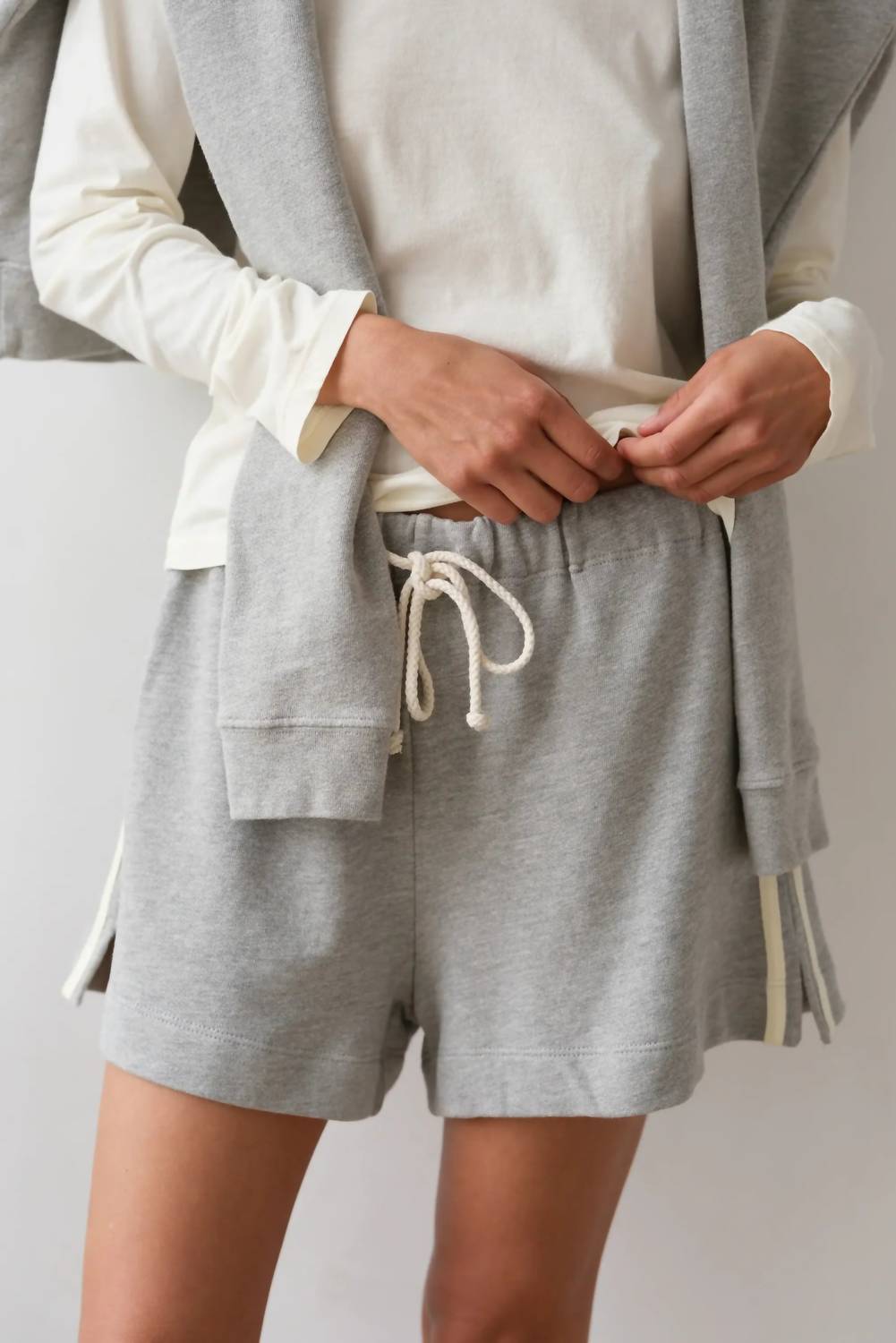 Donni. - Stripe Eco-terry Short