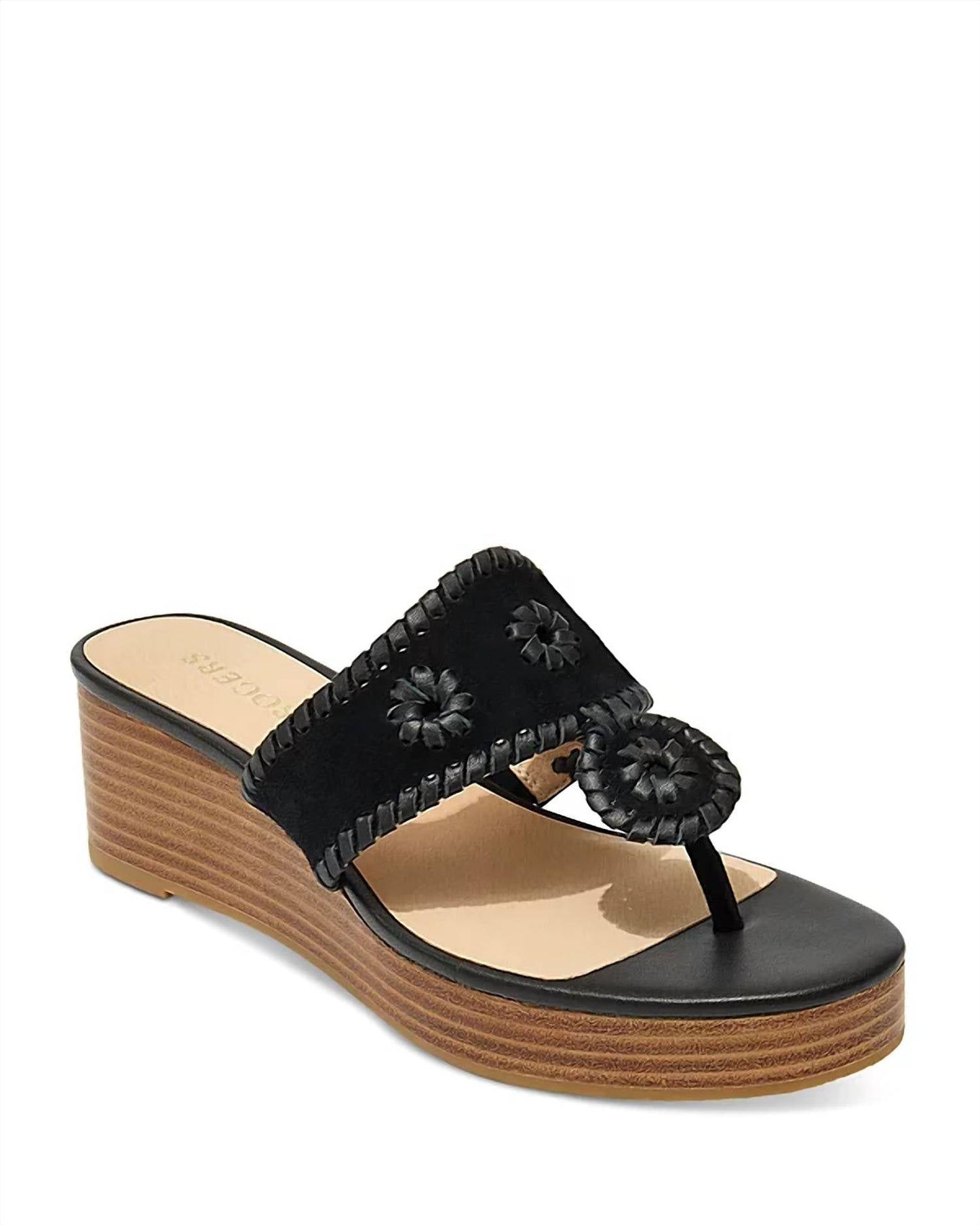 Jack Rogers - Women's Jacks Mid Wedge Platform Thong Sandals
