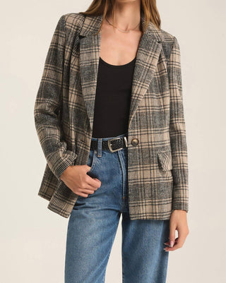 Z Supply - Blazer xadrez relaxado Kingston