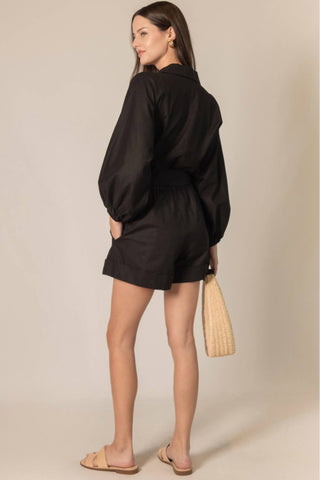 Before You Collection - Linen Romper