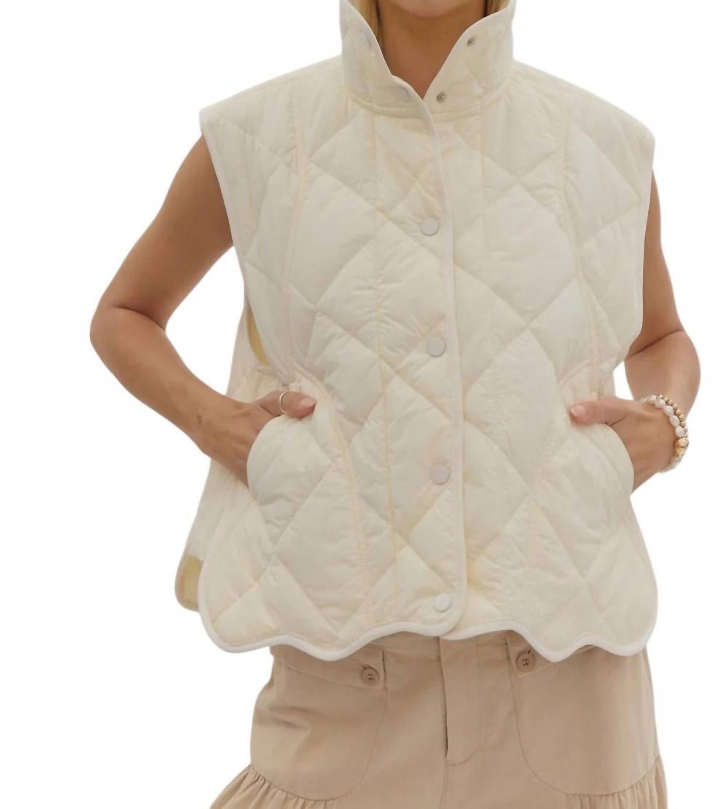 Entro - Scalloped Vest