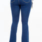 American Bazi - Chic Lace Up High Rise Denim