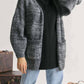 Davi & Dani - Rock & Love Oversized Cardigan With Pockets