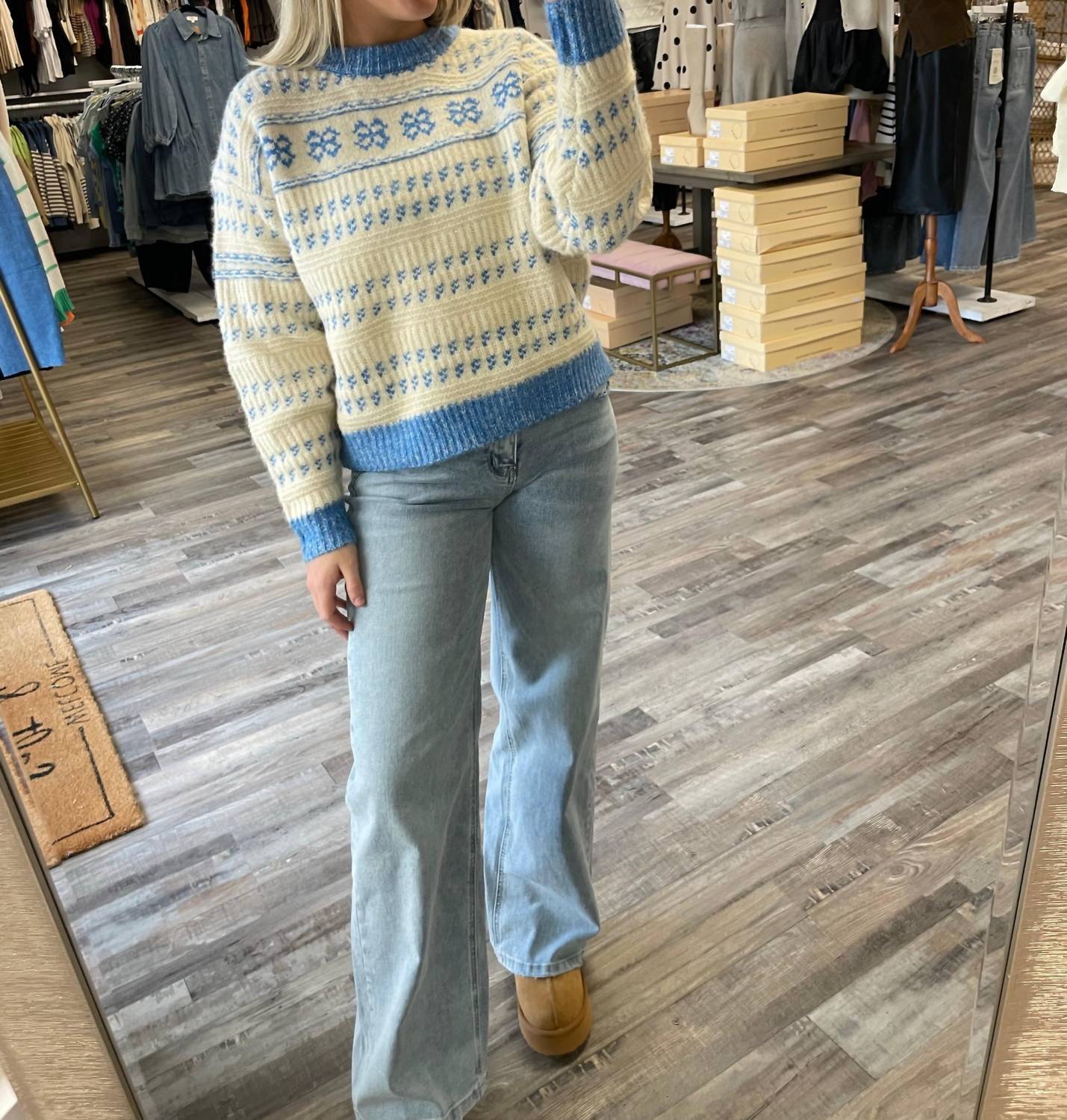 Entro - Patterned Ski Sweater