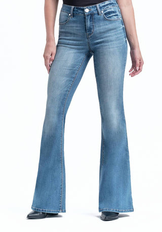 1822 Denim - Calça Jeans Flare Cintura Média
