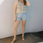 By Together - Striped Sweater Vest