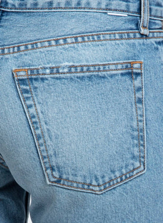 Askk Ny - Low Rise Straight Leg Jeans