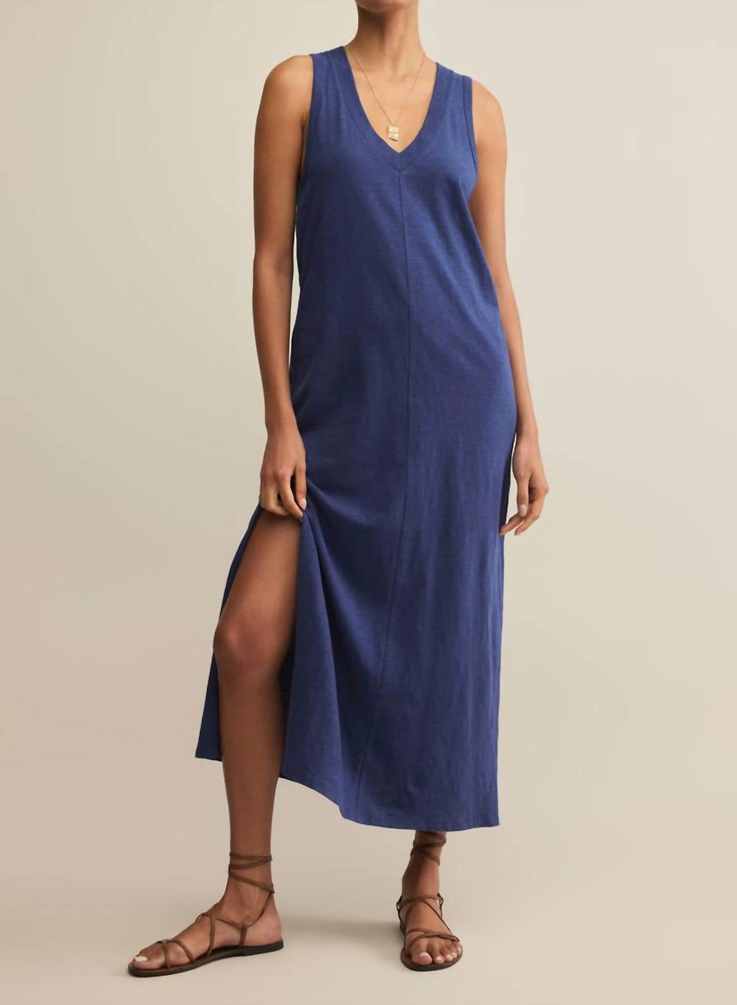 Z Supply - Coastline Cotton Jersey Midi Dress