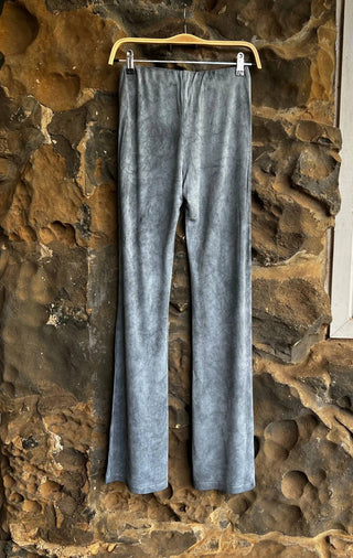 Avant Toi - Women's Palazzo Pants With Dirty Effect