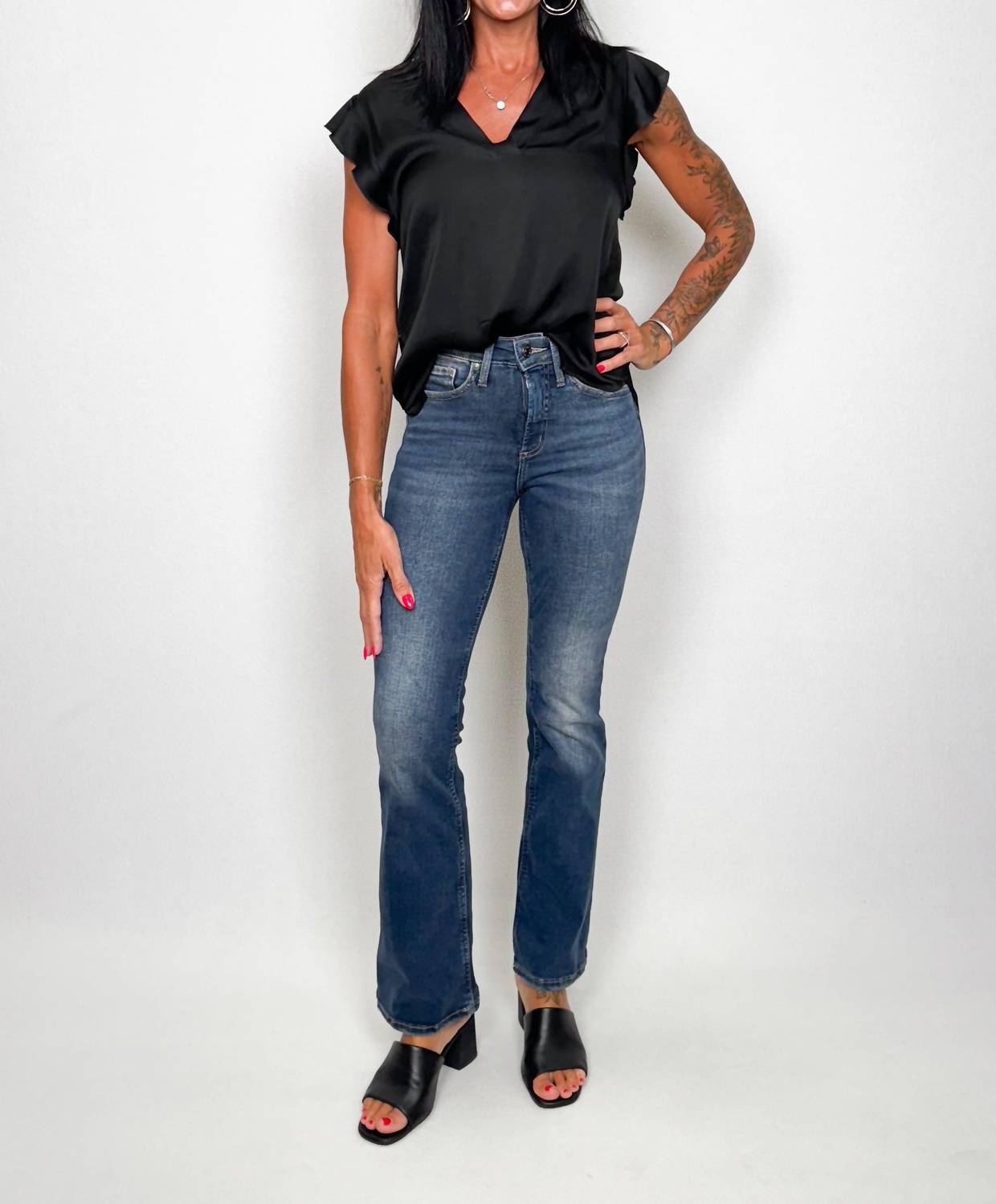 Silver Jeans Co - Infinite Fit Mid Rise Bootcut Jeans