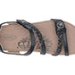 Aetrex - JILLIAN BRAIDED QUARTER STRAP SANDAL - MEDIUM WIDTH