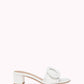 Gianvito Rossi - Women's Leather Buckle Flat Slide Sandals