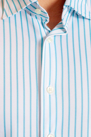 Buki - Camisa técnica de manga comprida com listras da Córsega