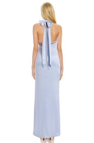 Badgley Mischka - DALEY HALTER NECK GOWN